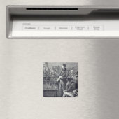 De heer Gladstone geeft zijn eerste toespraak Magneet (Insitu (Vaatwasser))