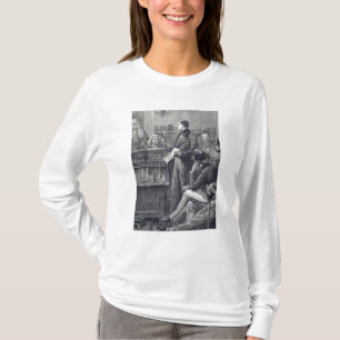 De heer Gladstone geeft zijn eerste toespraak T-shirt