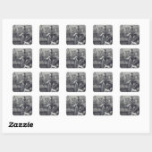 De heer Gladstone geeft zijn eerste toespraak Vierkante Sticker (Vel)