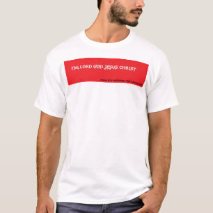 DE HEER GOD JEZUS CHRISTUS met sterren 2 T-shirt