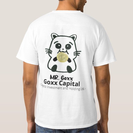 de heer Goxx T-shirt (Achterkant)