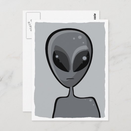 de heer Gray Briefkaart (Voorkant / Achterkant)