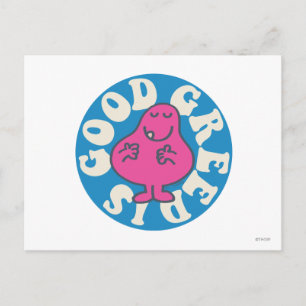 de heer Greedy   Greed is goed Briefkaart