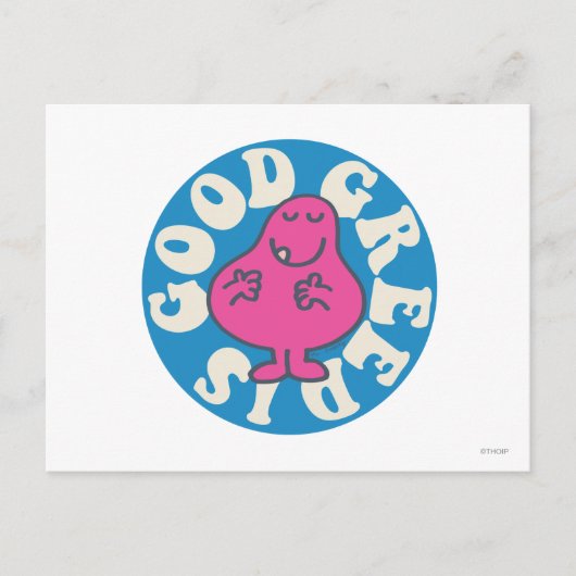 de heer Greedy | Greed is goed Briefkaart (Voorkant)