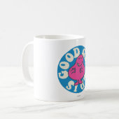 de heer Greedy | Greed is goed Koffiemok (Voorkant links)