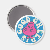 de heer Greedy | Greed is goed Magneet (Voorkant / Achterkant)