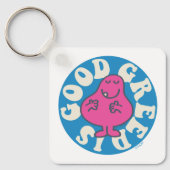 de heer Greedy | Greed is goed Sleutelhanger (Voorkant)