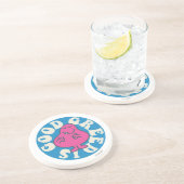 de heer Greedy | Greed is goed Zandsteen Onderzetter (Zijkant)