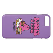 de heer Greedy | Groter is beter Case-Mate iPhone Case (Achterkant (Horizontaal))