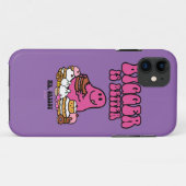 de heer Greedy | Groter is beter Case-Mate iPhone Case (Achterkant (horizontaal))