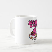 de heer Greedy | Groter is beter Koffiemok (Voorkant links)