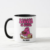 de heer Greedy | Groter is beter Mok (Links)