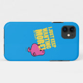 De heer Greedy wil meer Case-Mate iPhone Case (Achterkant (horizontaal))