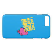 De heer Greedy wil meer Case-Mate iPhone Case (Achterkant (Horizontaal))