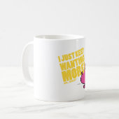 De heer Greedy wil meer Koffiemok (Voorkant links)