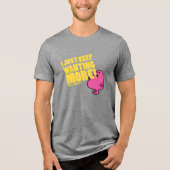 De heer Greedy wil meer Tri-Blend Shirt (Voorkant)