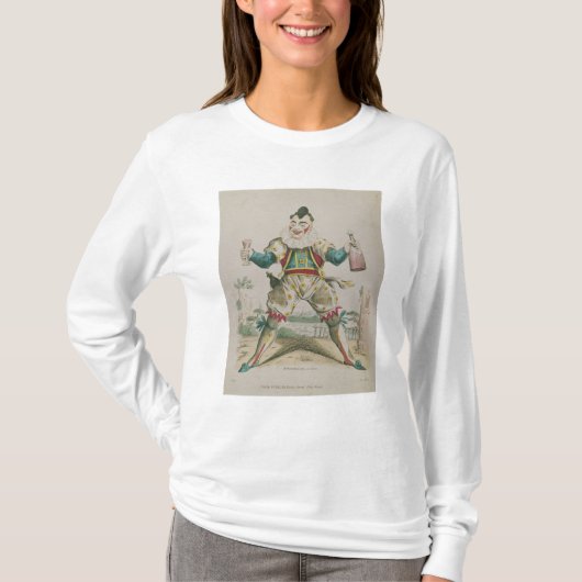 De heer Grimaldi als Clown T-shirt (Voorkant)