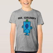 de heer Grumpy | Bevroren kant Tri-Blend Shirt (Voorkant)