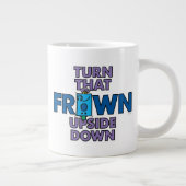de heer Grumpy | Draai dat ondersteboven Grote Koffiekop (Rechts)