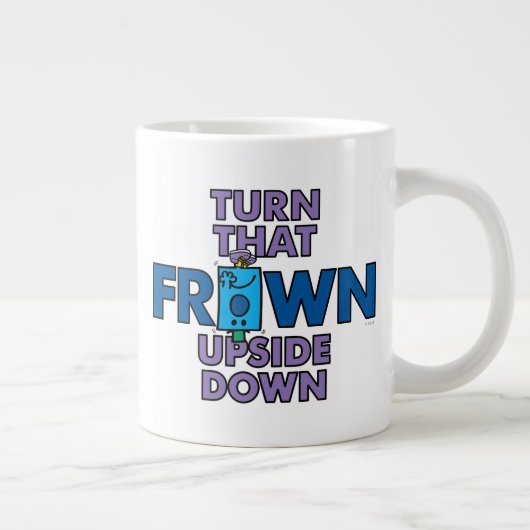 de heer Grumpy | Draai dat ondersteboven Grote Koffiekop (Rechts)