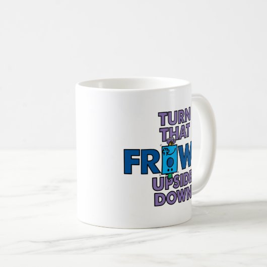 de heer Grumpy | Draai dat ondersteboven Koffiemok (Voorkant rechts)