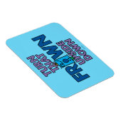 de heer Grumpy | Draai dat ondersteboven Magneet (Rechterzijde)