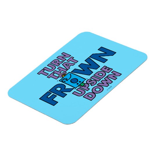 de heer Grumpy | Draai dat ondersteboven Magneet (Linkerzijde)