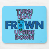 de heer Grumpy | Draai dat ondersteboven Muismat (Voorkant)