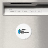 De heer Grumpy houdt niet van maandag Magneet (Insitu (Vaatwasser))