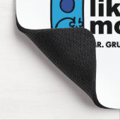 De heer Grumpy houdt niet van maandag Muismat (Hoek)