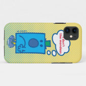 de heer Grumpy | Ik hou niet van maandenlang gedac Case-Mate iPhone Case (Achterkant (horizontaal))