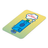 de heer Grumpy | Ik hou niet van maandenlang gedac Magneet (Linkerzijde)