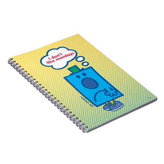 de heer Grumpy | Ik hou niet van maandenlang gedac Notitieboek (Rechterzijde)