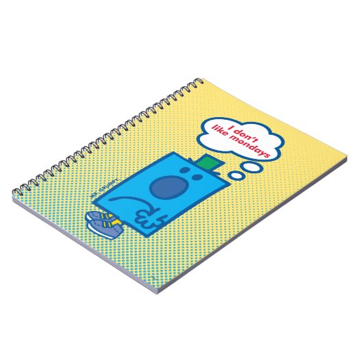 de heer Grumpy | Ik hou niet van maandenlang gedac Notitieboek (Linkerzijde)