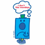 de heer Grumpy | Ik hou niet van maandenlang gedac Staand Fotobeeldje<br><div class="desc">Arme meneer Grumpy houdt niet van Mondays,  het lijkt erop dat hij daar staat met die gedachtenbel over zijn hoofd. Als je maandag ook niet leuk vindt,  of gewoon Mr Grumpy te schattig vindt,  verpersoonlijk je je eigen Mr Grumpy product op Zazzle zodat je niet van maandag kunt houden!</div>