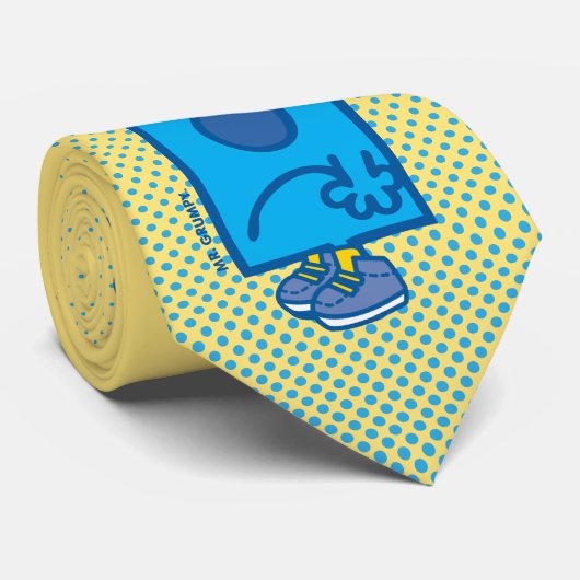 de heer Grumpy | Ik hou niet van maandenlang gedac Stropdas (Opgerold)