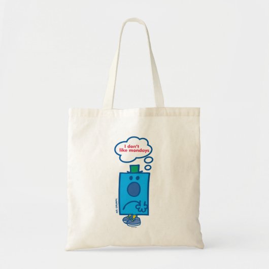 de heer Grumpy | Ik hou niet van maandenlang gedac Tote Bag (Voorkant)