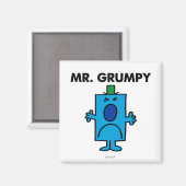 de heer Grumpy | Kikkervisje Magneet (Voorkant / Achterkant)