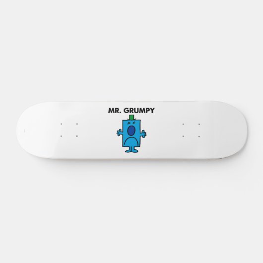 de heer Grumpy | Kikkervisje Skateboard (Horizontaal)