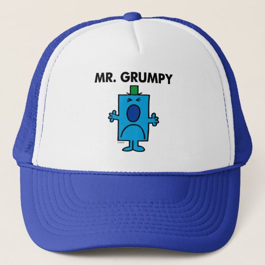 de heer Grumpy | Kikkervisje Trucker Pet (Voorkant)