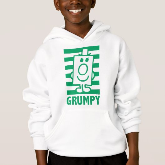 de heer Grumpy | Mischengrin en groene stripes (Voorkant)