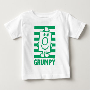 de heer Grumpy Mischengrin en groene stripes
