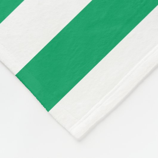 de heer Grumpy | Mischengrin en groene stripes Fleece Deken (Hoek)