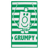 de heer Grumpy | Mischengrin en groene stripes Klein Cadeauzakje (Achterkant)