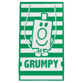 de heer Grumpy | Mischengrin en groene stripes Klein Cadeauzakje (Voorkant)