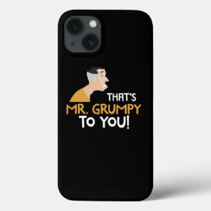 De heer Grumpy Old Man Funny Design Case-Mate iPhone Case