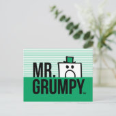 de heer Grumpy | Poettering op naam Briefkaart (Staand voorkant)