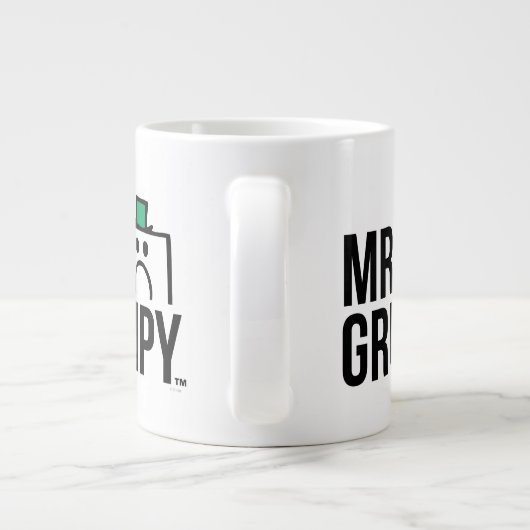 de heer Grumpy | Poettering op naam Grote Koffiekop (Achterkant)