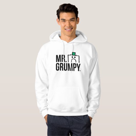 de heer Grumpy | Poettering op naam Hoodie (Voorkant volledig)