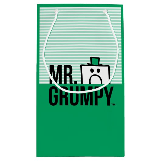 de heer Grumpy | Poettering op naam Klein Cadeauzakje (Achterkant)